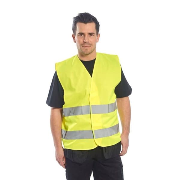Gilet Dubbel Bälte - Portwest - C474 - Gul - Unisex - Vuxen