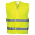 Miniatyrbild 1 av 3: Gilet Dubbel Bälte - Portwest - C474 - Gul - Unisex - Vuxen
