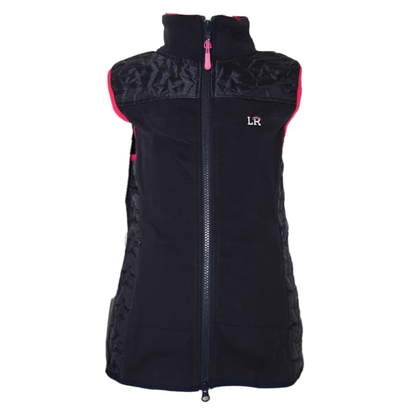 Little Rider Childrens/Kids Sophia Riding Gilet Navy/Pink 3-4 Years