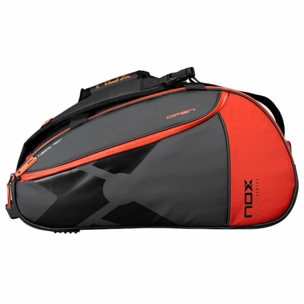 Racketbag Nox Luxury Open Series Svart Rød