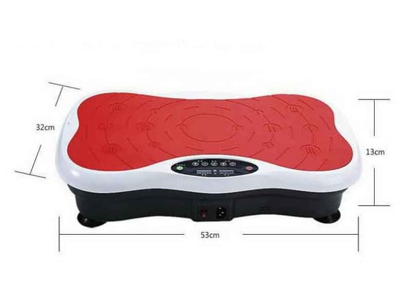 Fitness Body Vibration Plate - Blå Vibro Shaper 53cm