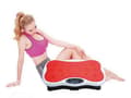 Pikkukuva 4 / 8: Fitness Body Vibration Plate - Sininen Vibro Shaper 53cm