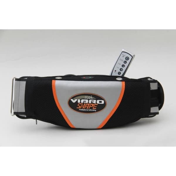 Slimming belt - Vibro Shape - Black - Vibration - Electro-stimulation - 5 intensity levels