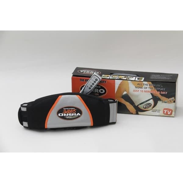 Slimming belt - Vibro Shape - Black - Vibration - Electro-stimulation - 5 intensity levels