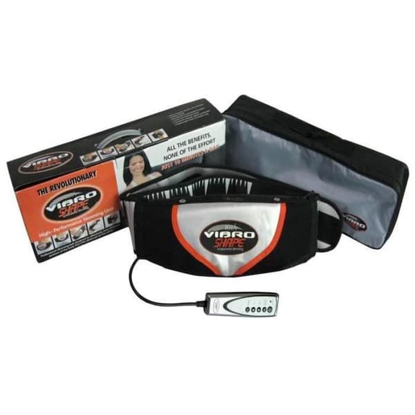 Slimmande bälte - Vibro Shape - Professionell - Vibrerande massage - Värmande - Fitness