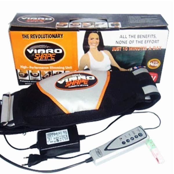 Hypertermi Massagebälte Professionell Uppvärmning Vibrerande bantningsbälte Vibro Shape Chu2560