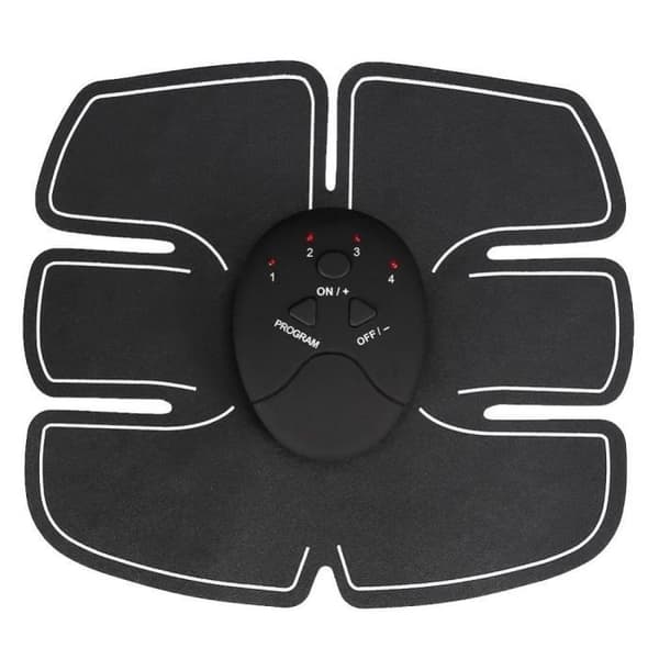 EMS Muskelträning Bantning Trådlös Smart Body Massager - 1 x Controllers + 1 x Abdomen Patch