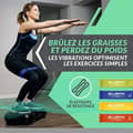 Miniatyrbild 3 av 5: Bluefin Fitness Ultra Slim Vibrating Platform - BLUEFIN Brand - 180 nivåer - Helkroppsträning