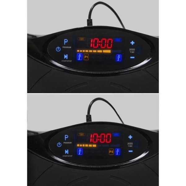 Monitoiminen värinälaatta Bluetoothilla, 5 ohjelmaa & kuminauhat kokovartalotreeniin