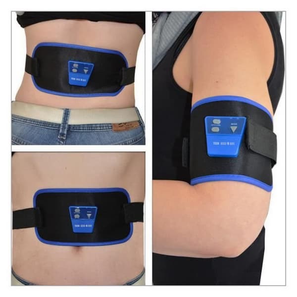 TD® Magvärme Bantning Massagebälte Trådlöst Ryggolja Elektrostimulering Kvinnor Inget spänne Magen Svettning