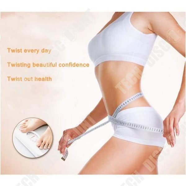 Midjeplatta - TD® - Twisted - Grön - Fitness - Vuxen