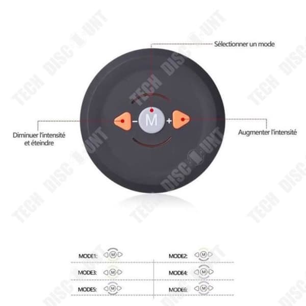 TD® Uppladdningsbart träningsbälte Lazy Abdominal Sticker EMS Muscle Sticker Magmuscle Sticker