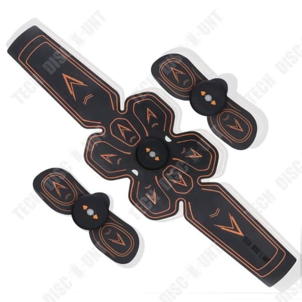 TD® Uppladdningsbart träningsbälte Lazy Abdominal Sticker EMS Muscle Sticker Magmuscle Sticker