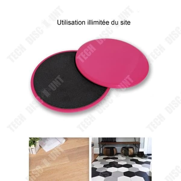 TD® Fitness glidplatta bodybuilding yoga sport glidplatta koordination träning fot glidbräda
