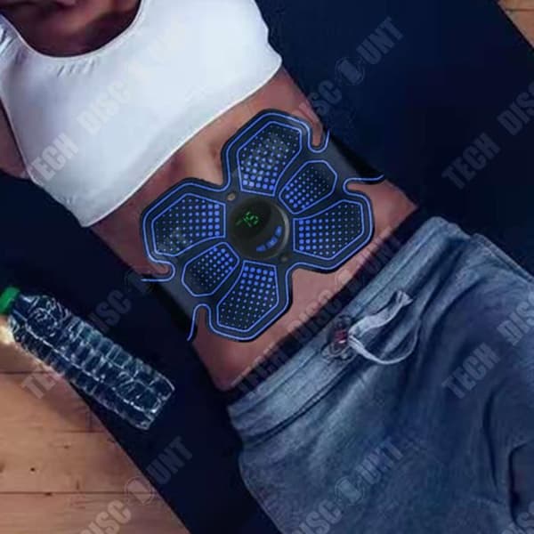 TD® Fitness bälte Smart Body Shaping Lata magmuskler Sticker Sport Abs Fitness bälte Smal midja Artefakt