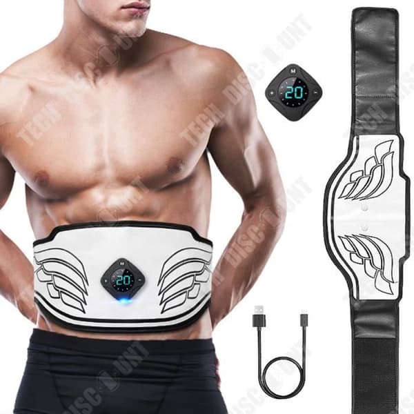 TD® Fitness Bälte EMS Intelligent bukbälte Sport Abdominal Post Electronic Abdominal Instrument