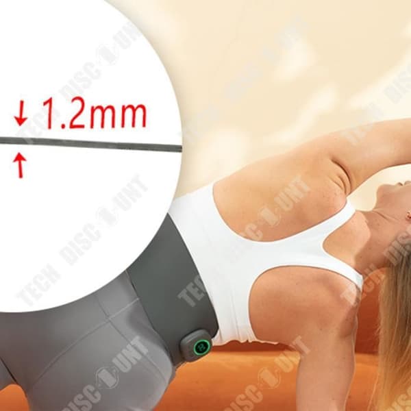 TD® Massagebälte EMS Bälte Puls Midja Massager Hot Compress Warm Palace Abdominalt fettavstötning