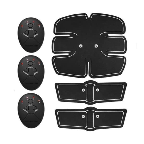 TD® bukbälte elektrostimulering kvinna man usb uppladdningsbar bodybuilding bantning sport ben svettas mage buken