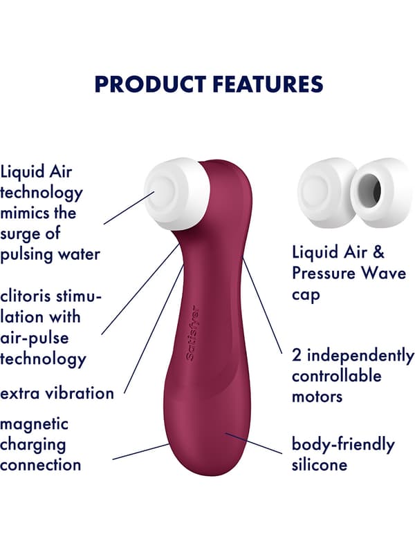 Satisfyer: Pro 2 Generation 3, Double AirPulse Vibrator