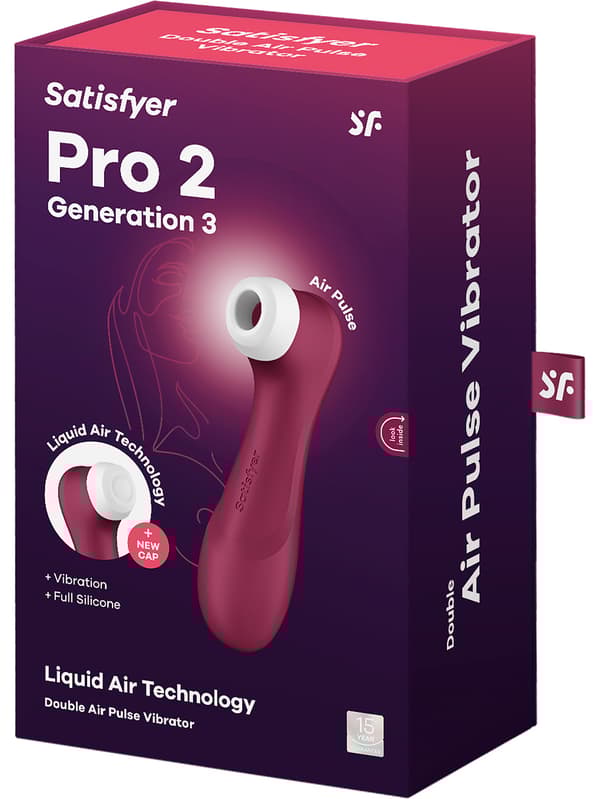 Satisfyer: Pro 2 Generation 3, Double AirPulse Vibrator
