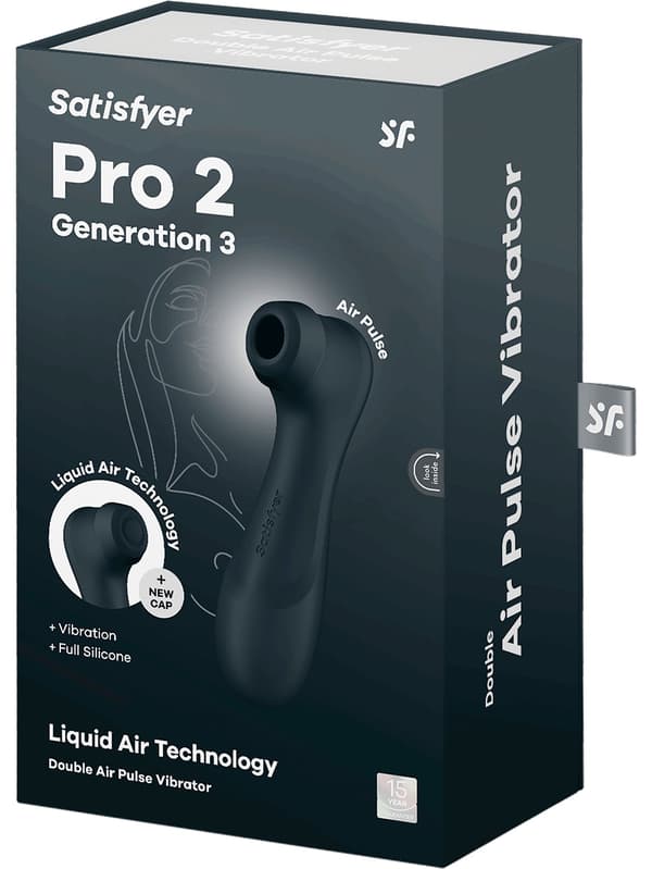 Satisfyer: Pro 2 Generation 3, Double AirPulse Vibrator