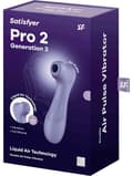 Miniatyrbild 2 av 9: Satisfyer: Pro 2 Generation 3, Double AirPulse Vibrator