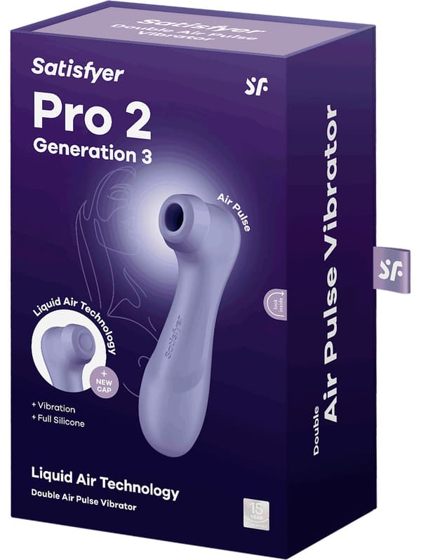 Satisfyer: Pro 2 Generation 3, Double AirPulse Vibrator