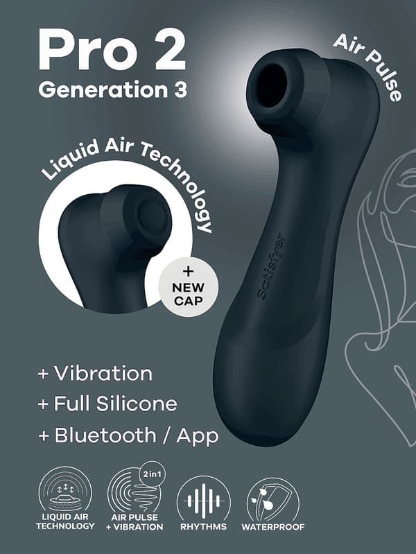 Satisfyer: Pro 2 Generation 3, Double AirPulse Vibrator