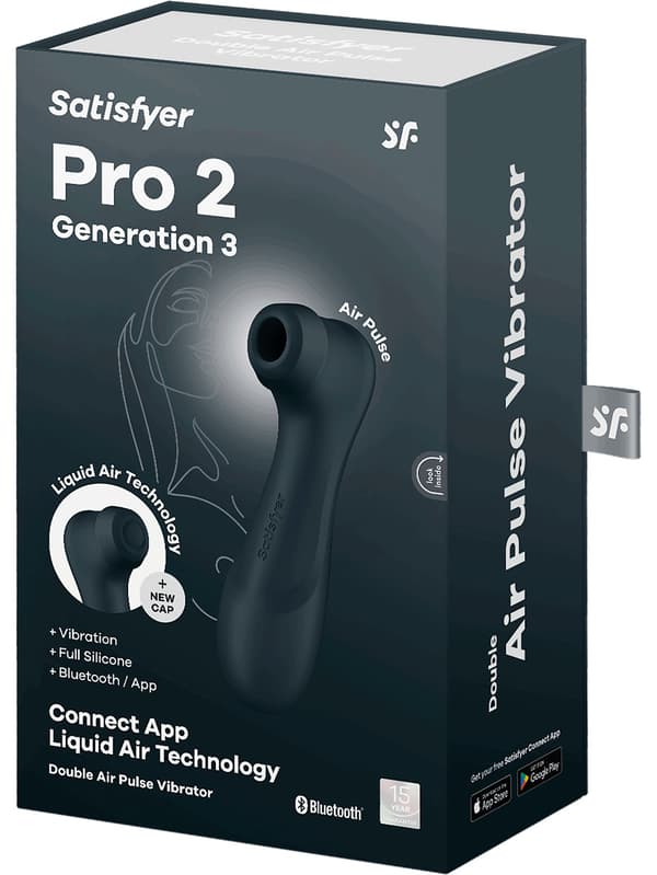 Satisfyer: Pro 2 Generation 3, Double AirPulse Vibrator