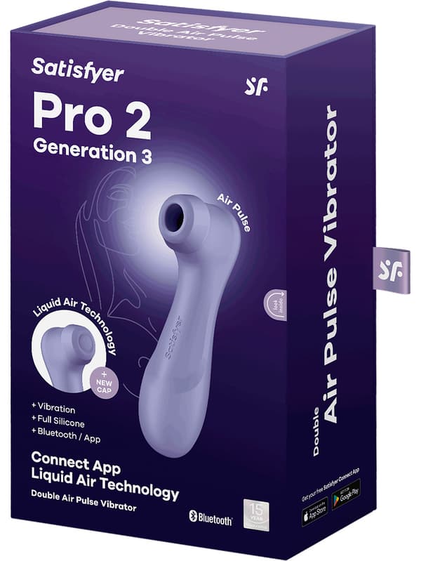 Satisfyer: Pro 2 Generation 3, Double AirPulse Vibrator