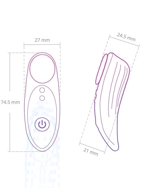 Lovense: Ferri, Bluetooth Panty Vibrator