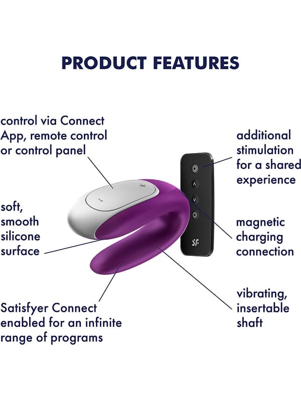 Satisfyer Connect: Double Fun, Partner Vibrator