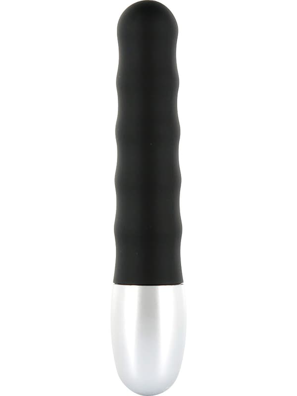 SevenCreations: Discretion Ribbed, Minivibrator Svart