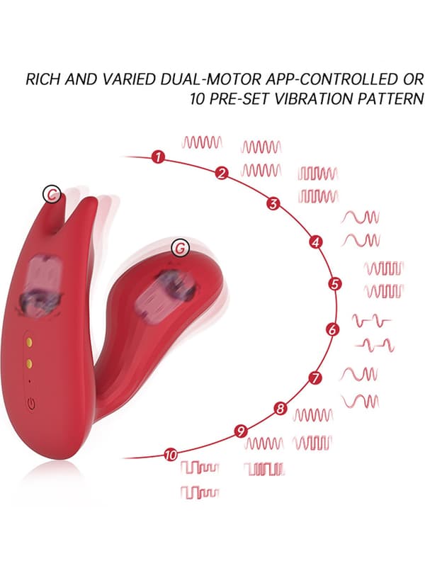 Magic Motion: Umi, Smart Wearable Dual Motor Vibrator