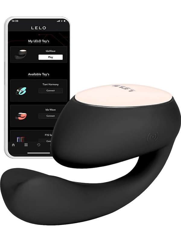 LELO: Ida Wave, Dual Stimulation Massager Svart