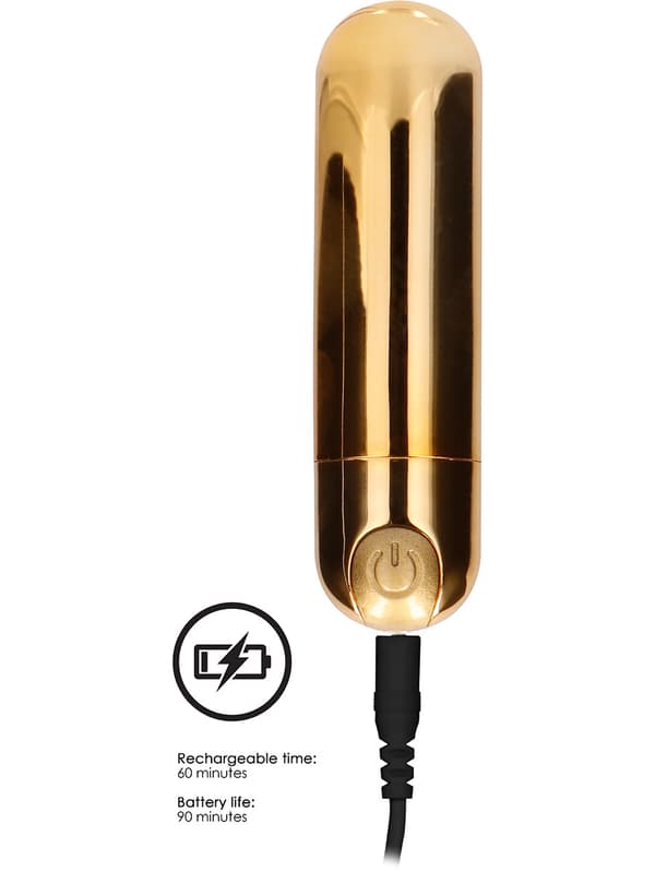Shots Toys: Rechargeable Bullet, 10 Speed