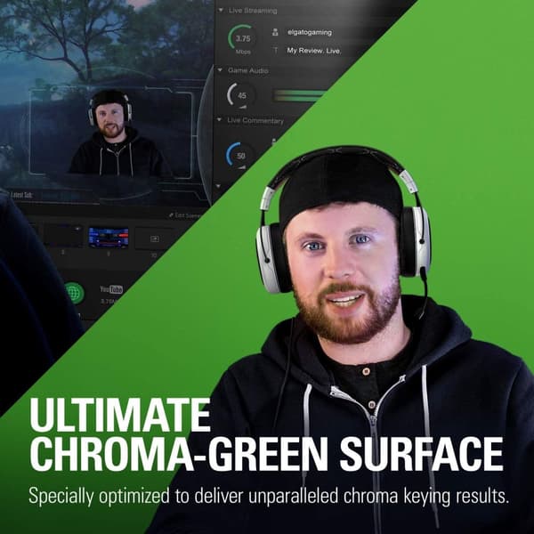 Elgato Green Screen | Floor 148cm x 180cm