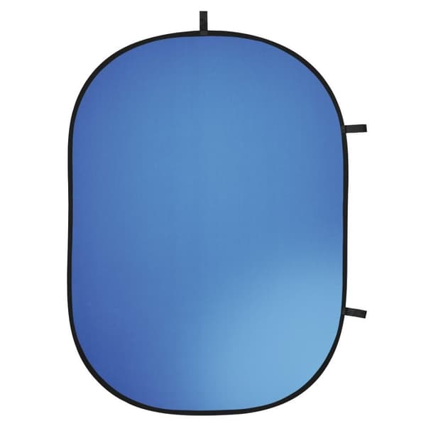 Hama "2in1" Folding Background, Green/Blue, 150 x 200 cm