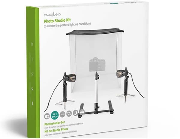 Nedis LED Photo Studio Kit 40 x 40 cm | 6500 K | Foldable