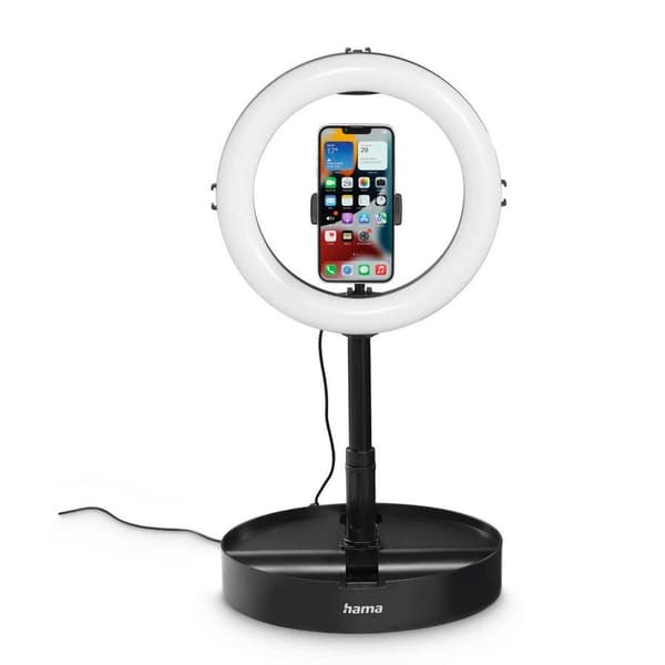 "SpotLight FoldUp 102 II" LED Ring Light, HAMA-04658