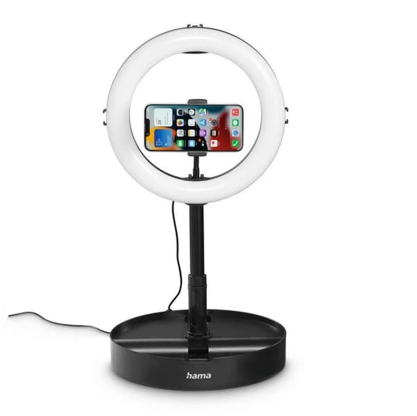"SpotLight FoldUp 102 II" LED Ring Light, HAMA-04658