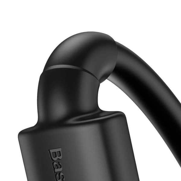CABLU video Baseus Cafule, HDMI (T) la HDMI (T), rezolutie maxima 4K UHD (3840 x 2160) la 60 Hz, conectori auriti, 1m, negru "CADKLF-E01" (timbru verd
