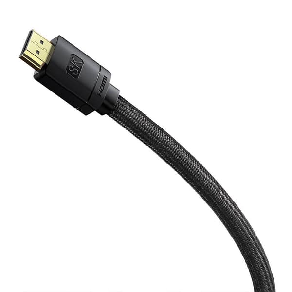 Baseus Video Cable High Definition Series HDMI 8K - HDMI 8K, 2.1 8K 60 Hz, 1.5m Black (WKGQ040101)