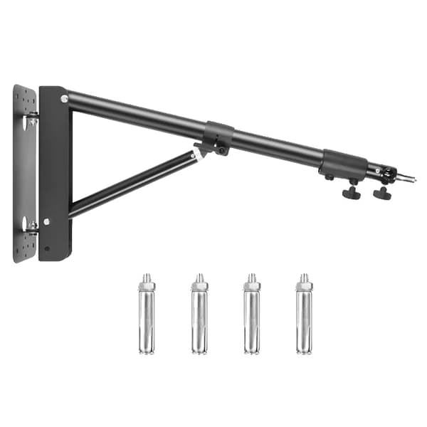 Kamera Fotografi Studie Støtte, Justerbar Højde, Aluminiumslegering Konstruktion, 137cm