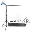 Miniatyrbild 2 av 2: Fotostudio bakgrundsställ, justerbar höjd, bärbar bärväska, 2Mx2M, Ny Regular