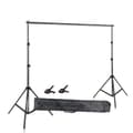 Miniatyrbild 1 av 2: Fotostudio bakgrundsställ, justerbar höjd, bärbar bärväska, 2Mx2M, Ny Regular