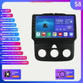 Miniatyrbillede 2 af 2: Android bilradio, multimedie videospiller, GPS navigation, S8 (8Core 8G 128G)