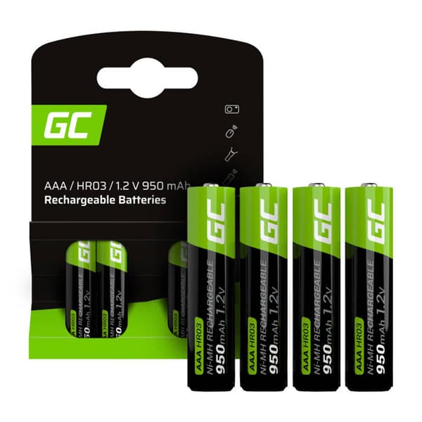 Green Cell GR03 household battery Rechargeable battery AAA Nickel-Metal Hydride (NiMH)
