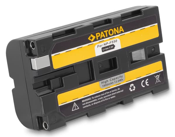 PATONA baterie pro digitální kameru Sony NP-F550 2000mAh Li-Ion 7,2V
