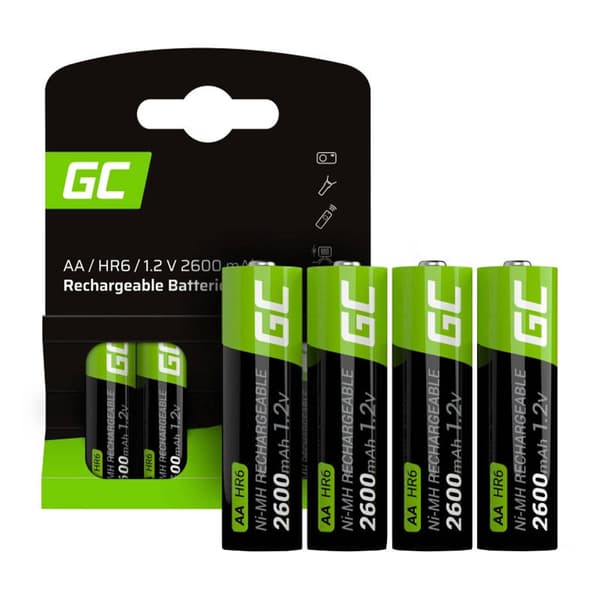 Green Cell GR01 household battery Rechargeable battery AA Nickel-Metal Hydride (NiMH)